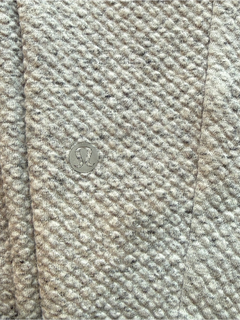 Lululemon At Ease Half-Zip Heathered Melody Light Grey Men’s Large 25754 - Picture 10 of 11